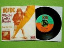 AC/DC - Whole Lotta Rosie / Dog Eat Dog   7“Single  Atlantic 1977 