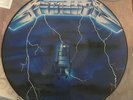 METALLICA RIDE THE LIGHTNING   PICTURE DISC ENGLAND  EX