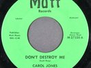 NORTHERN SOUL 45 Carol Jones 