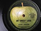 Beatles: GEORGE HARRISON 'MY SWEET LORD' 1st.PRESS 1971 AUSSIE 7
