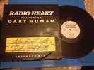 GARY NUMAN RADIO HEART ORIGINAL 12 SINGLE 1987 2-TRACKS USED IRISH AVALON LABEL