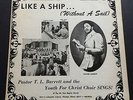 Pastor T.L .Barrett LIKE A SHIP...WITHOUT A SAIL Rare Gospel Funk MT ZION