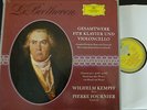 WILHELM KEMPFF - PIERRE FOURNIER / BEETHOVEN  / DGG SLPM 138 993/5