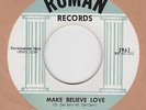 WHITE DOO-WOP TEEN DON DELL and THE MONTEREYS – MAKE BELIEVE LOVE on ROMAN 2963