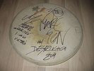 DESTRUCTION Signed Used Drumhead 2004 Bathory Kreator Sodom Slayer Metallica