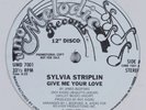 SYLVIA STRIPLIN Give Me Your Love MELODIC 12