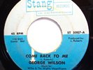 Soul 45 - George Wilson - Come back to me - Vg+