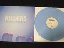 free shipping THE KILLERS Hot Fuss 2004 UK Marbled Light blue LP Vinyl Numbered