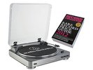 AUDIO-TECHNICA LP60-USB SILVER USB FULLY AUTOMATIC TURNTABLE BONUS OFFER