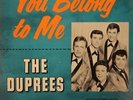 DUPREES You Belong To Me VG++ LP ORIGINAL 1962 MONO DOO WOP Coed 905 S-559
