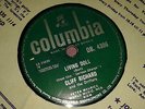 CLIFF RICHARD & THE DRIFTERS :  LIVING DOLL  /  APRON STRINGS.   UK 78rpm (1959)
