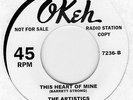 ARTISTICS - THIS HEART OF MINE / TANGEERS - LET MY HEART AND SOUL BE FREE