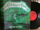 METALLICA ride the lightning 1984 GREEN COVER (33t) LP