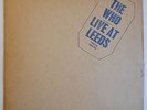 WHO LIVE AT LEEDS ORIG UK 1st PRESS 1970 TRACK LABEL LP WITH 11 INSERTS + POSTER