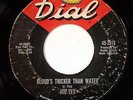 HEAR Joe Tex 45 Blood's Thicker Than Water/I Wanna Be DIAL 3016 northern soul