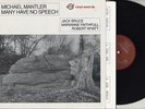 LP Michael Mantler - Many Have No Speech WATT/19 MARIANNE FAITHFULL + INSERT