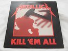 Metallica Kill 'Em All LP Original Megaforce 1983 MRI 069 Silver Label Excellent