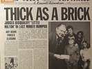 JETHRO TULL Thick As A Brick LP JAPAN CHRYSALIS CHR 1013