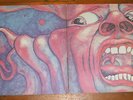 King Crimson-In The Court Of The Crimson King.1974 Oz Island Pink Rim press