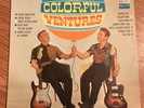 THE VENTURES COLORFUL VENTURES NM ORIG '61 DOLTON LP GARAGE SURF GUITAR