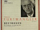 WILHELM FURTWANGLER BEETHOVEN SYMPHONY NO.9 ELECTROLA ED.1 RED WALP 1286/87 NM