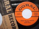 BUDDY HOLLY Peggy Sue Got Married Crying Waiting Hoping ORIG Rockabilly 45 cc932