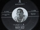 RARE BEACH BOYS 45 Surfin / Luau 1st on X Records 301 Brian Wilson Surf