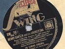 BENNY CARTER (Reinhardt) /Blue Light Blues- I'm Coming Virginia/ 78 rpm SWING 20