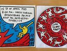 THE RAREST KEITH HARING ART COVER PRIVATE PICTURE DISC Princess Gloria 7