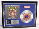 ABBA, Knowing Me, Knowing You, mit Cover, Platin Record, Schallplatte Award gold