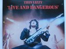 THIN LIZZY - Live & Dangerous - Ex Con Double LP Record Vertigo 6641 807