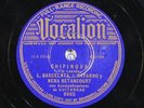 78 RPM -- L. Barcelata, J. Navarro & Nena Betancourt, Vocalion 8965, EE- Mexican