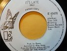 QUEEN It's Late Canadian Promo 45 Short/Long Versions NM
