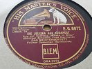 DAS MEISTERSEXTETT [ COMEDY HARMONISTS] DI JULISKA AUS BUDAPEST HMV EG 6072