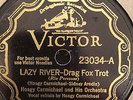 Victor 23034 Hoagy Carmichael Orch LAZY RIVER-Drag  VENUTI-LANG 78 rpm 1930