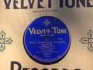 Velvet Tone 1907 KATE SMITH He's A Good Man To Have Around  78 rpm  1929