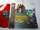 BEATLES YELLOW SUBMARINE JAPAN 1982 LIMITED MONO RED COLOR VINYL w/BLACK OBI NM-
