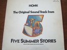 FIVE SUMMER STORIES Surf Soundtrack HONK Orig. GRANITE Textured SEALED LP