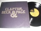 CLAPTON,BECK & PAGE,GERMAN PRESS,ERIC,JEFF,JIMMY,LED ZEPPELIN,RARE VINYL LP