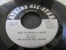 JOSEPH STUBBS ATKINS ALL STAR LBL RARE DETROIT MODERN SOUL 45 GOT TO MAKE A MOVE