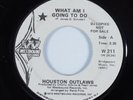 Sweet Soul/Funk 45 HOUSTON OUTLAWS What Am I Going To Do WESTBOUND HEAR