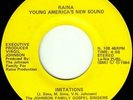 * JOHNSON FAMILY SINGERS Imitations RARE GOSPEL MODERN SOUL FUNK Raina 45 HEAR