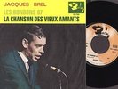 JACQUES BREL - LES BONBONS 67 - RARE 45T. JUKEBOX 1967