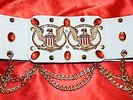 ELVIS STYLE SEVEN EAGLE ALOHA BELT FOR ONLY (£99.00) ONLY AT CONCERTBELTS UK