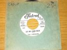 GROUP DOO WOP 45 RPM - THE CHECKERS - FEDERAL 12375 - 