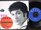 TOM JONES EP MADE IN PORTUGAL 45 PS 7 * SOUNDTRACK THUNDERBALL *