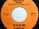 CLAUDINE CLARK 45 Get Set Song / In The Doll Corner VG++ Pop AUTOGRAPHED e172