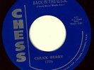 CHUCK BERRY - BACK IN THE U. S. A. / MEMPHIS, TENNESSEE - CHESS 45RPM (1959)