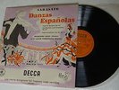 DECCA - LXT 2930 -SARASATE -  DANZAS ESPANOLAS- RUGGIERO RICCI - PERSINGER -EX