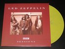 LED ZEPPELIN BBC Sessions LP 1st Pressing Rare YELLOW SWIRL Page Plant RSD NEW